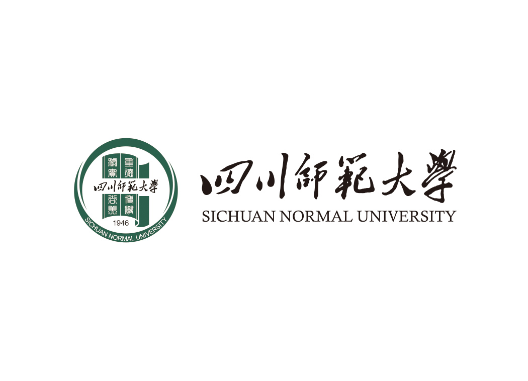 四川师范大学校徽logo矢量素材下载