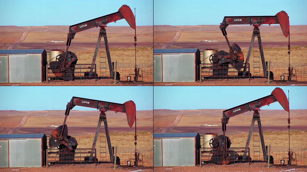 4K石油钻井视频素材