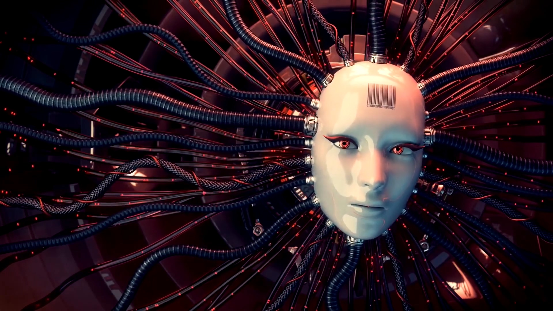 人工智能大脑动画视频素材