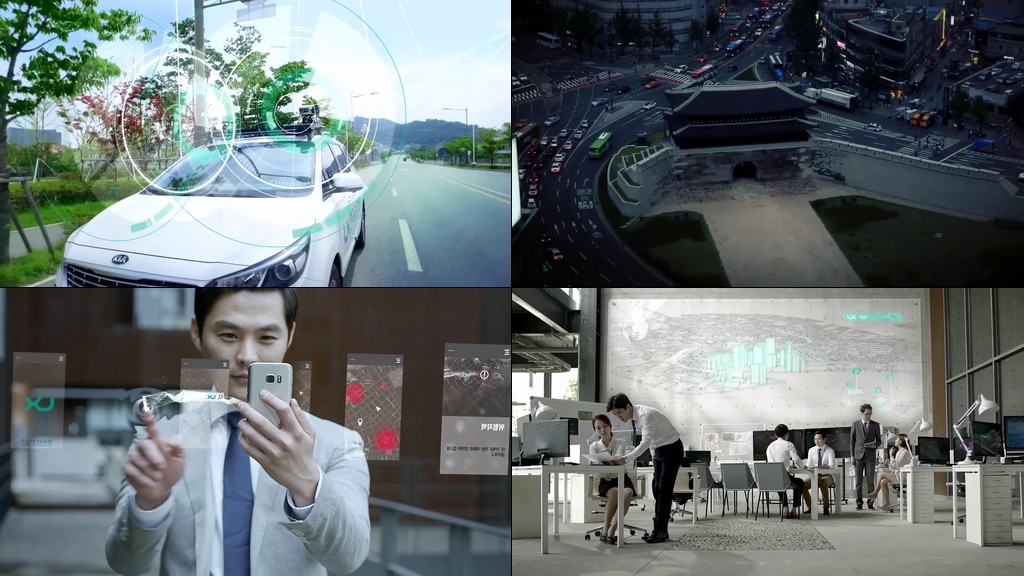 未来5G智能城市视频