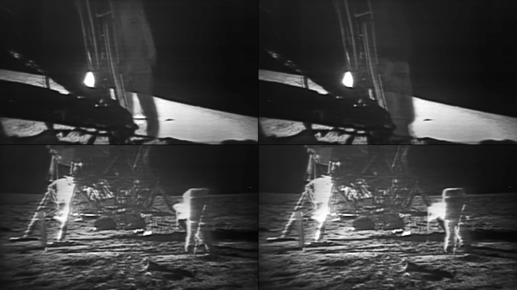 人类第一次登上火星的画面视频