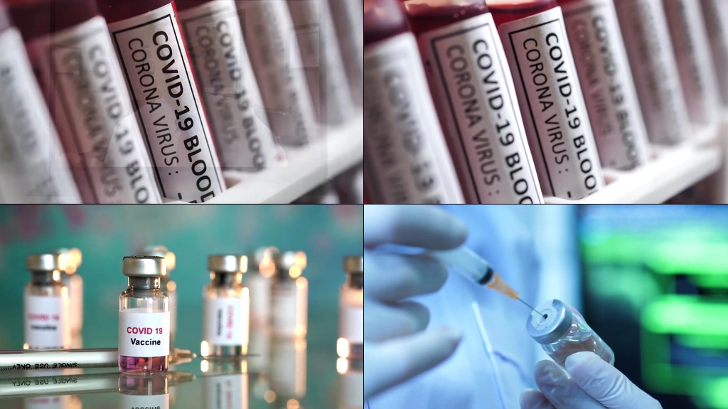 冠状病毒疫苗视频素材