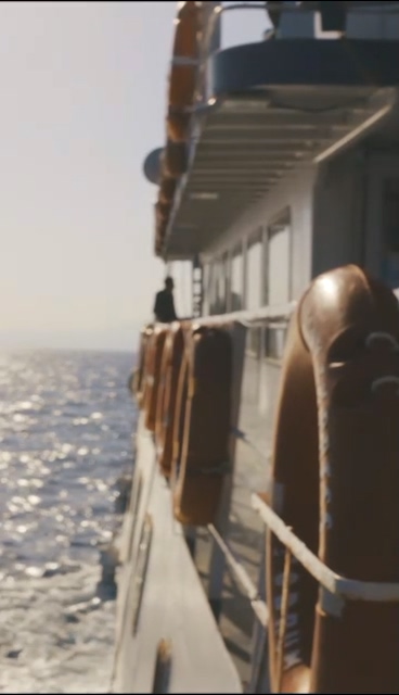 远航的轮船视频素材