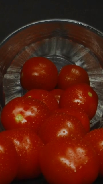 西红柿竖屏视频素材