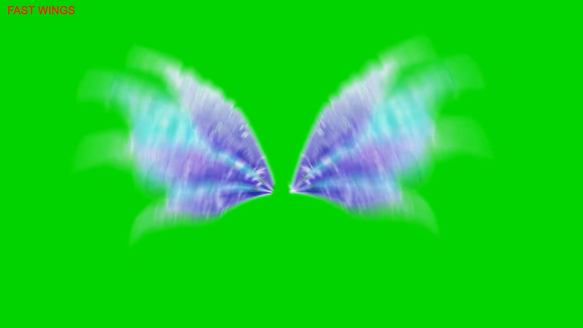 小精灵的翅膀特效视频素材