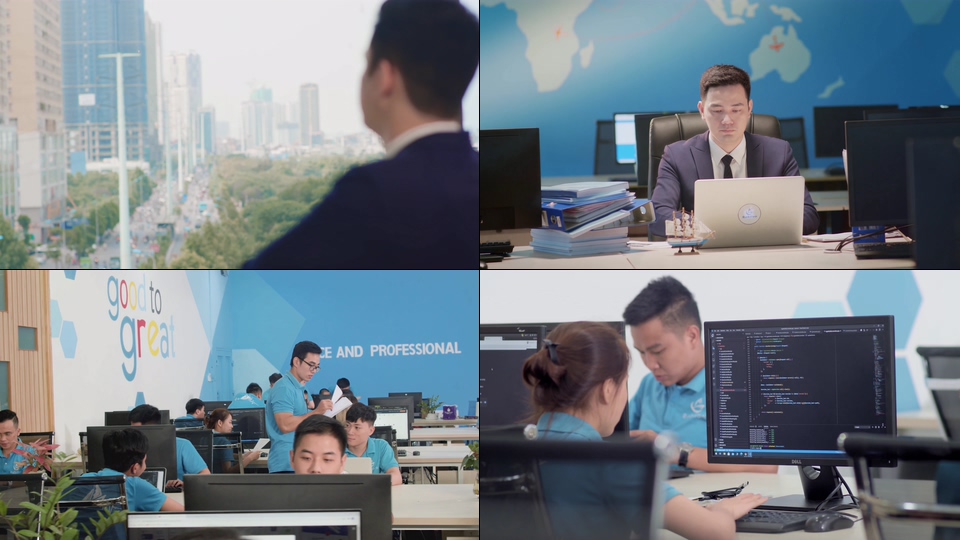 泰国电子商务公司企业视频素材
