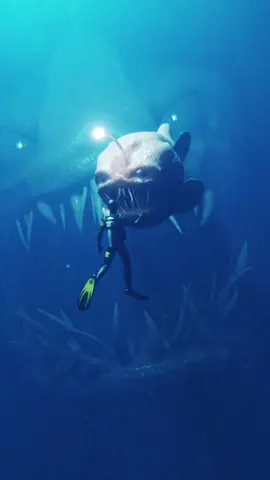 深海猛兽视频素材