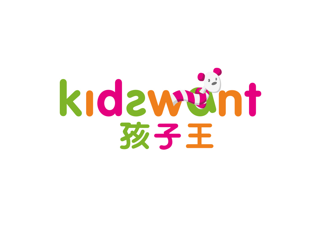 儿童用品品牌孩子王logo矢量素材下载