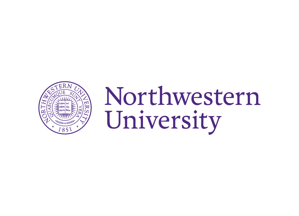 美国西北大学校徽logo矢量素材下载