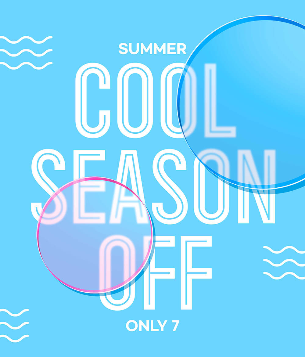 精品简约蓝色夏季暑假活动推广海报设计模板psd源文件,编号:82633994