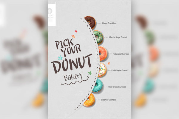 精品法式甜点马卡龙食品海报设计psd源文件,编号:82627454