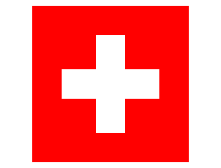 瑞士国旗矢量素材下载