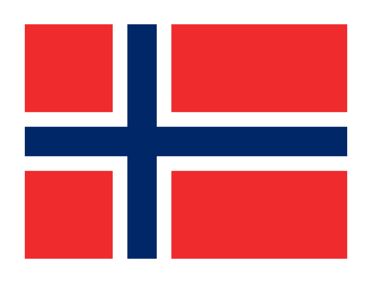 挪威国旗矢量素材下载