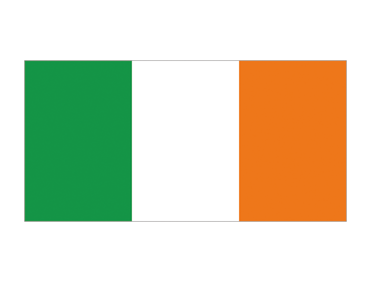 爱尔兰国旗矢量素材下载