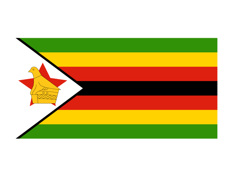 津巴布韦国旗矢量素材下载