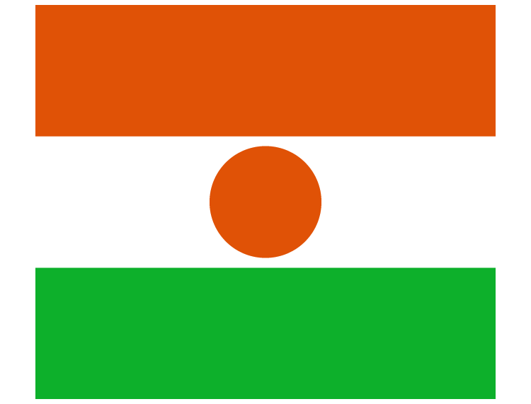 尼日尔国旗矢量素材下载