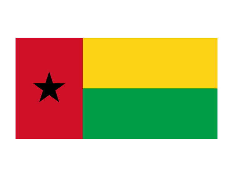 几内亚比绍国旗矢量素材下载