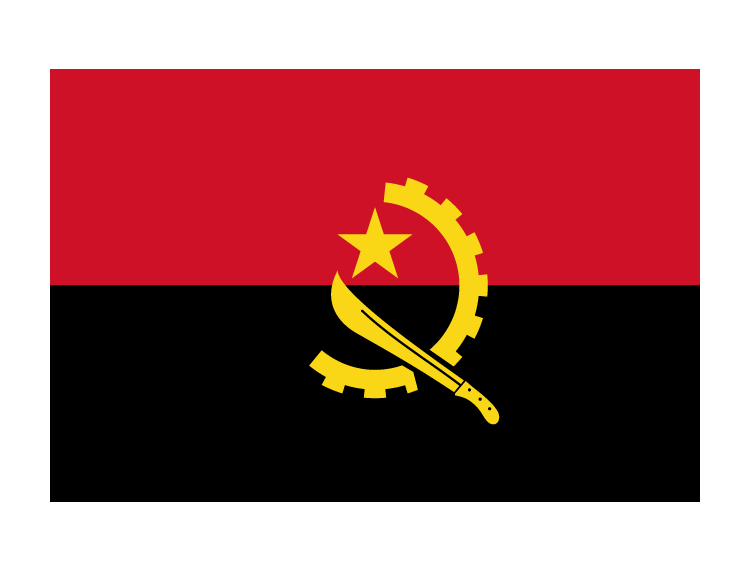 安哥拉国旗矢量素材下载