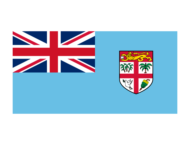 斐济国旗矢量素材下载
