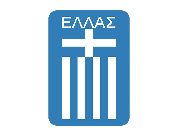 希腊国家足球队队徽LOGO矢量素材下载