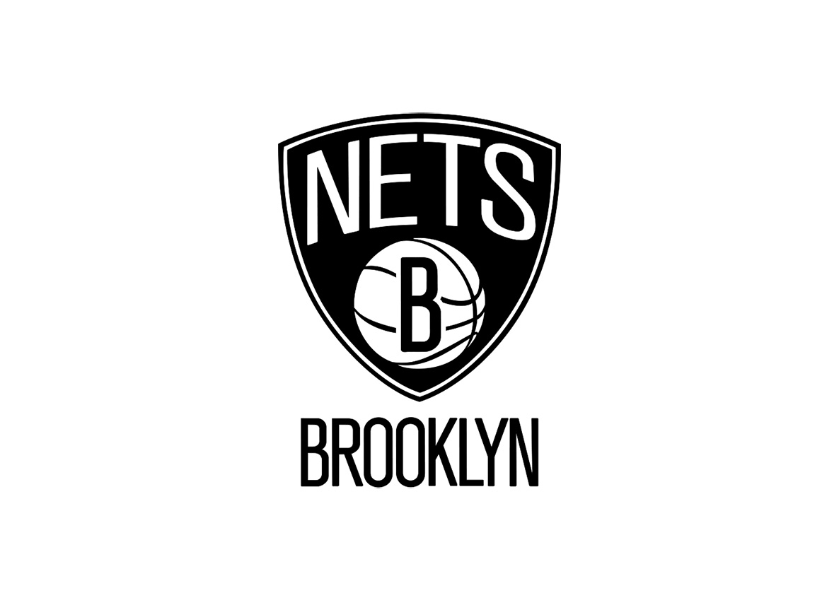 nba:布鲁克林篮网队logo高清大图矢量素材下载