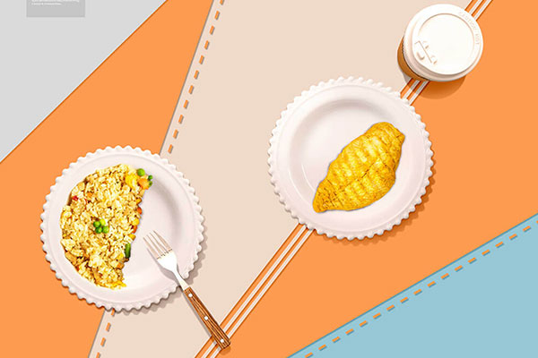 精品韩式蛋包饭食品广告海报设计模板psd源文件,编号:82638795