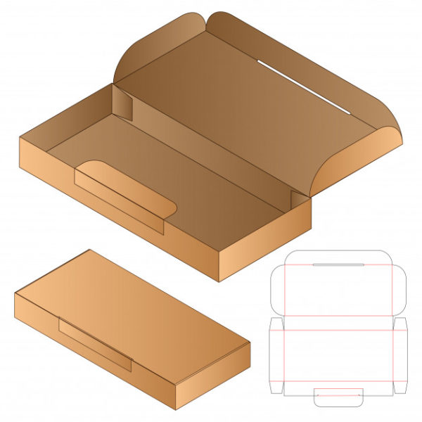 精品包装盒模切设计模板源文件,编号:82626799