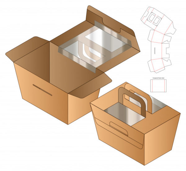 精品包装盒子结构立体模型源文件,编号:82620552