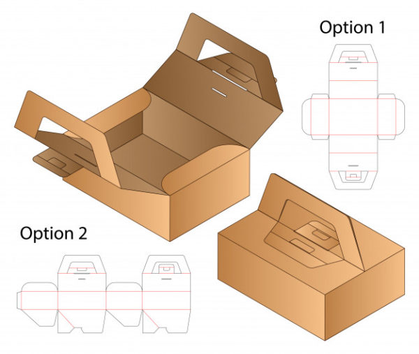 精品包装盒结构设计模板源文件,编号:82620425