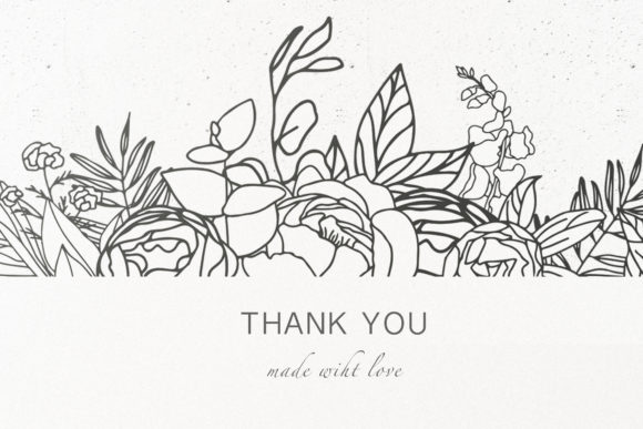 精品优雅精美的花卉系列插画收藏集源文件,编号:82632979