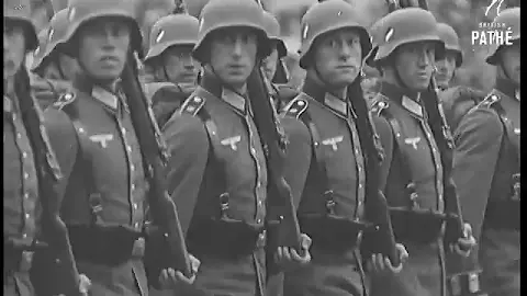 1938年德国阅兵视频素材