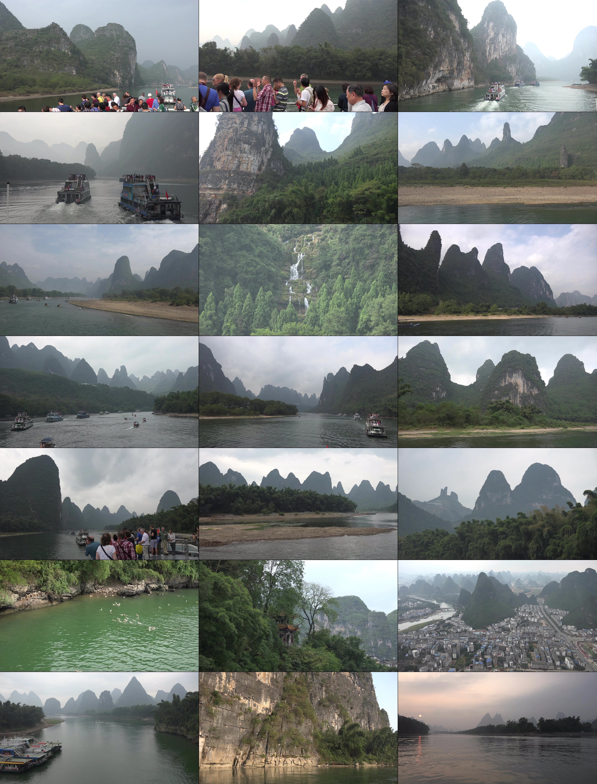 4K中国广西桂林山水超清视频素材SLOG模式