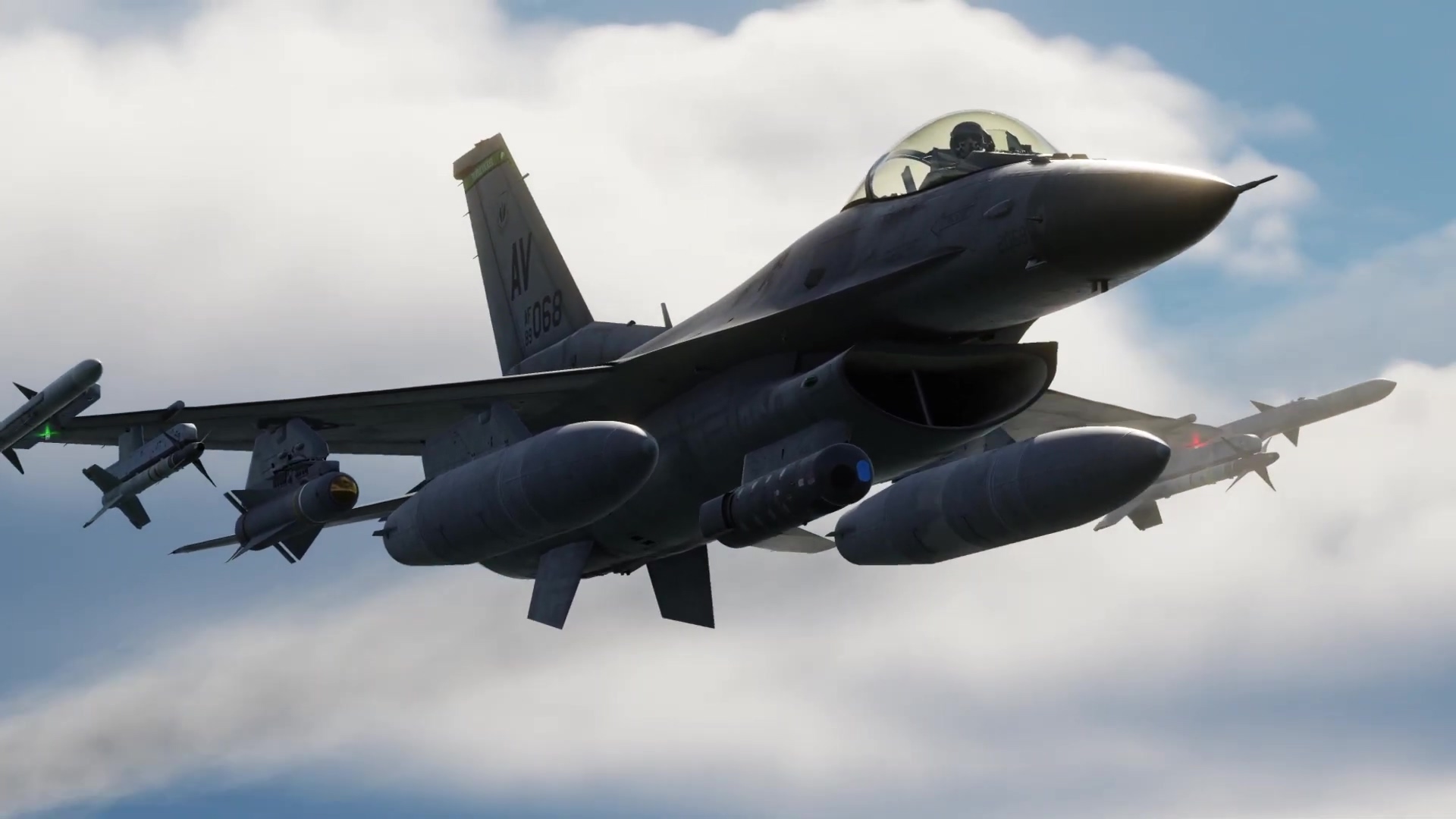 战斗机视频素材F16猛禽系列纪录片高清下载