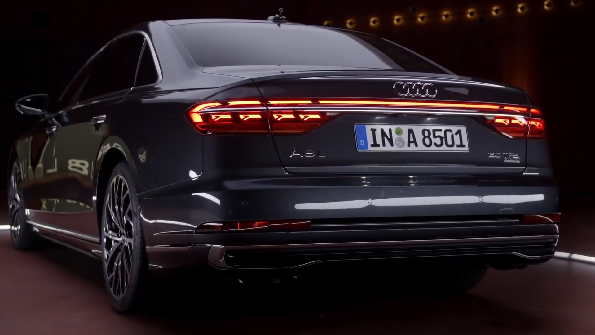 2023奥迪A8L高科技轿车视频素材Audi视频素材