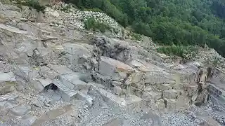 瑞士视频素材格劳宾登州采石场视频素材