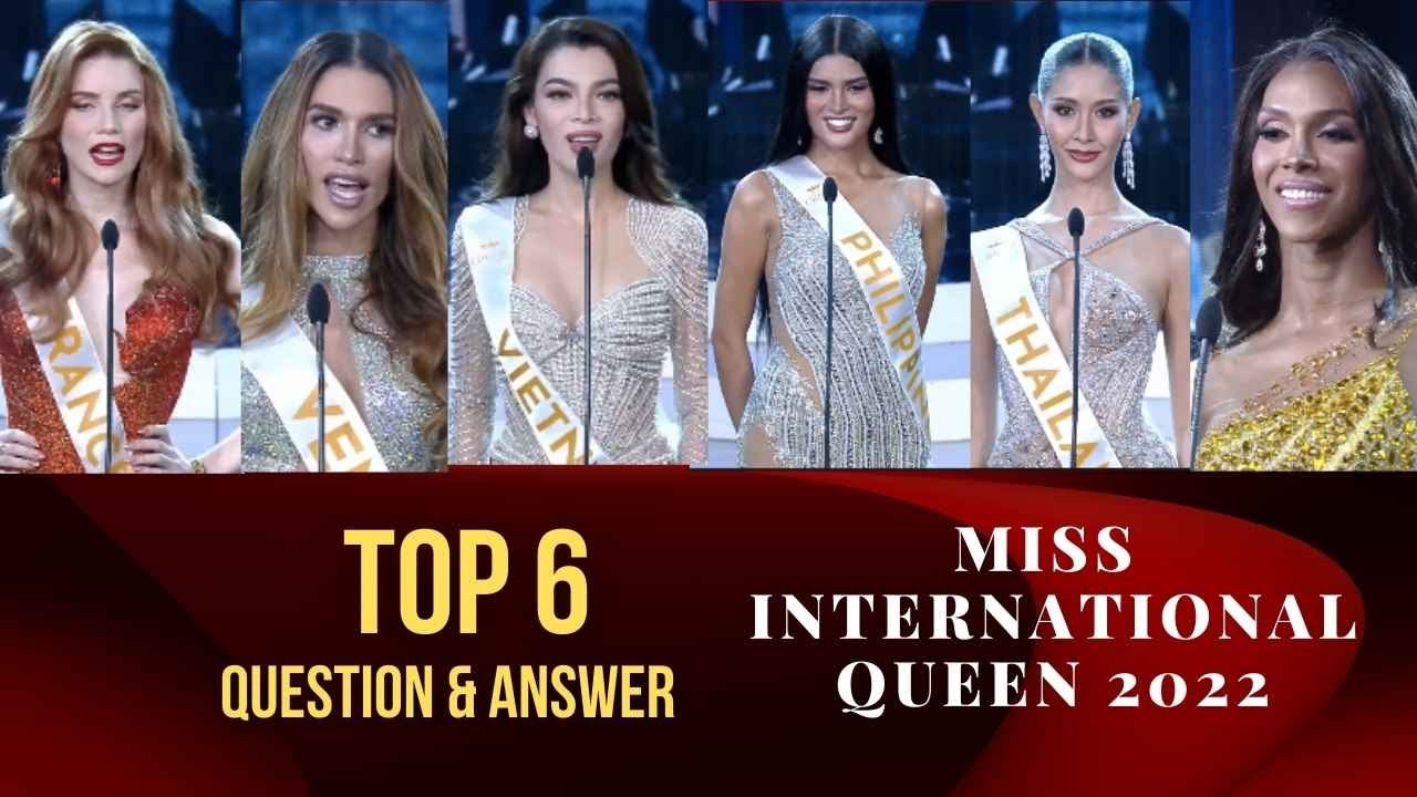 选美大赛视频素材2022年国际女王小姐 前6个问题和答案高清
