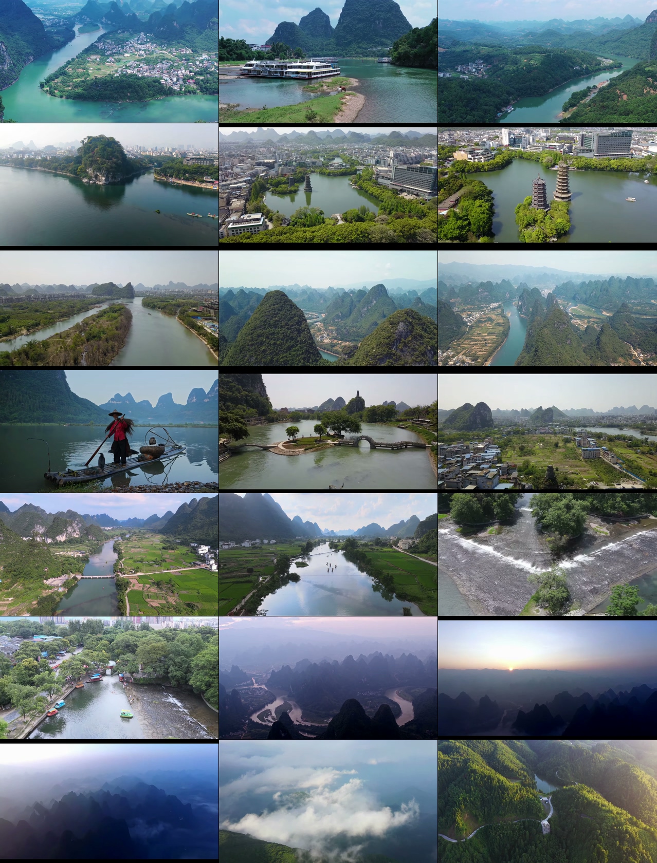 桂林视频素材_国外旅拍大神拍摄海外版