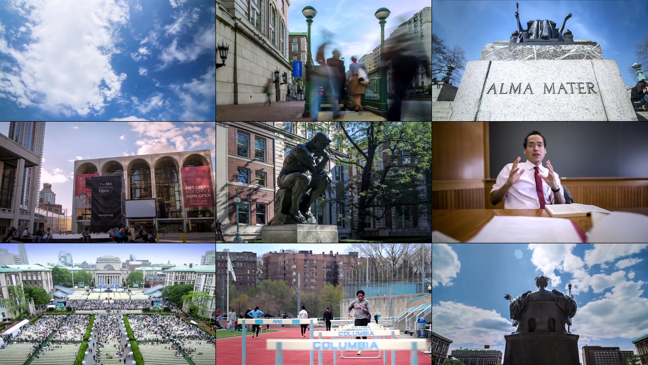 哥伦比亚大学视频素材8个纪录片下载