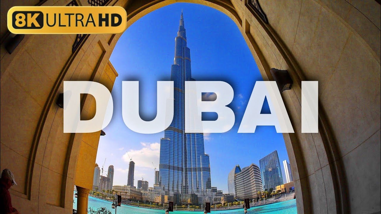 迪拜视频素材_大城市高楼大厦建筑4K60帧视频素材下载