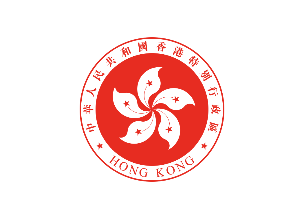 高清香港特别行政区区徽矢量素材下载
