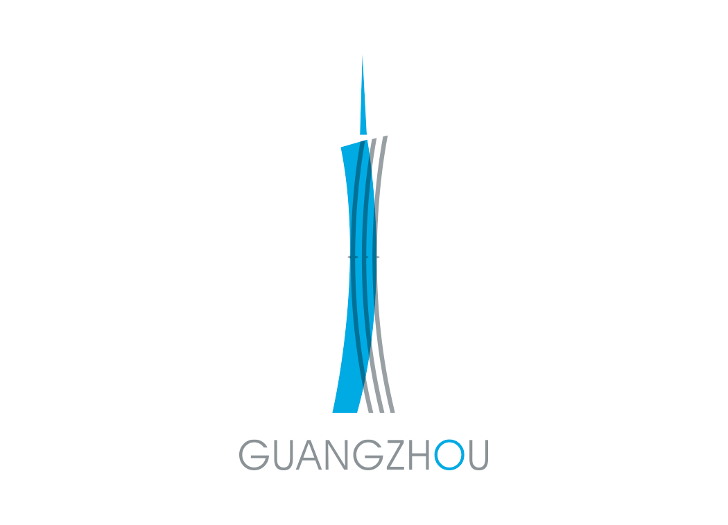 高清广州城市形象logo矢量素材下载