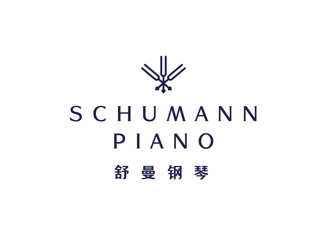 高清舒曼钢琴logoLOGO矢量素材下载