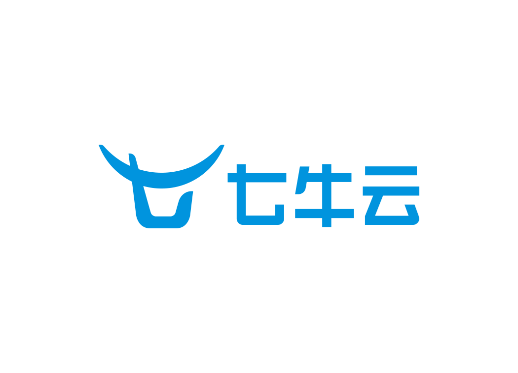 高清七牛云logo矢量素材下载