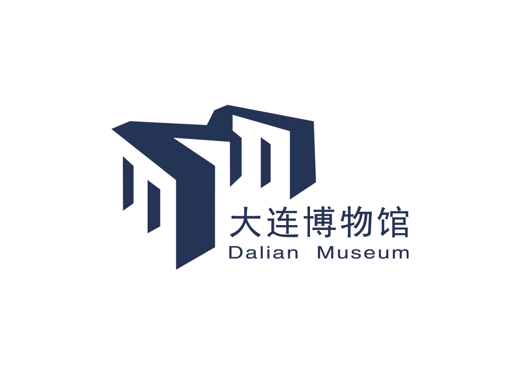 高清大连博物馆logo矢量素材下载