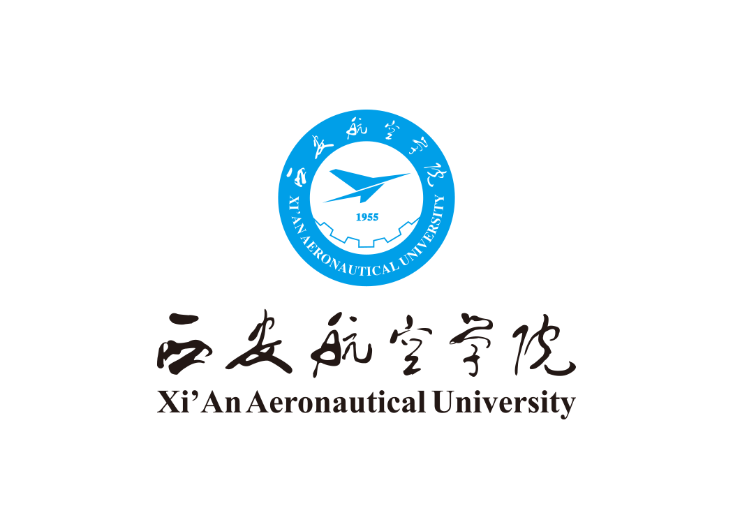 高清西安航空学院校徽logo矢量素材下载