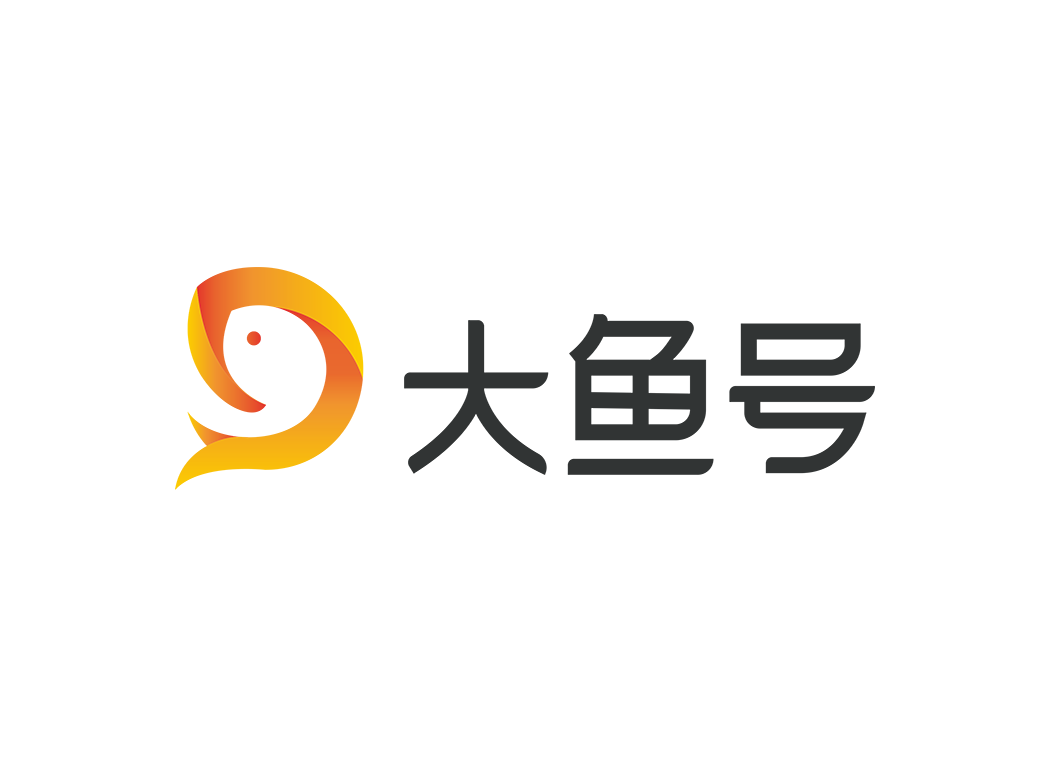 高清大鱼号logo矢量素材下载