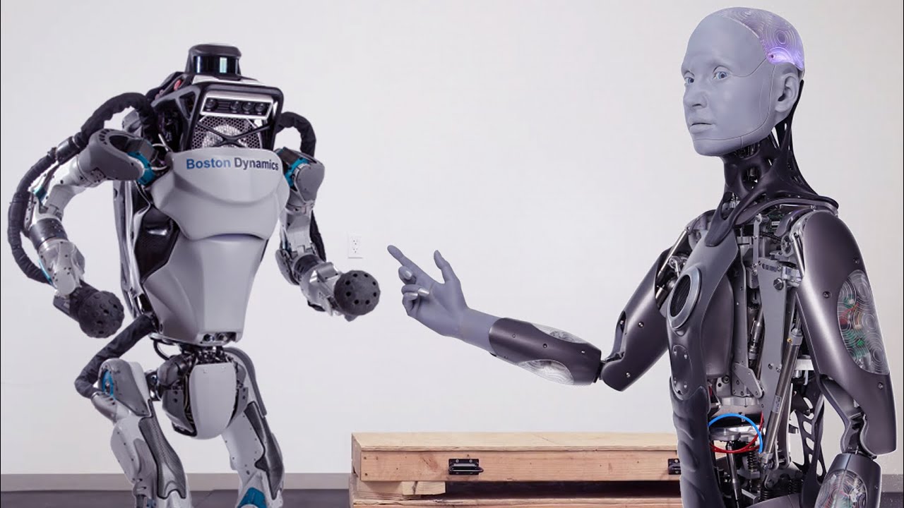 纪录片14 个最先进的机器人做复杂的动作视频素材