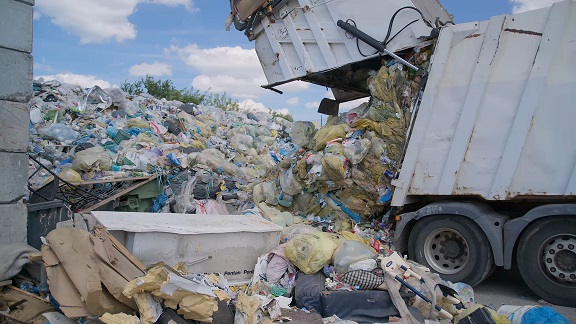 垃圾场视频素材环境污染4K纪录片